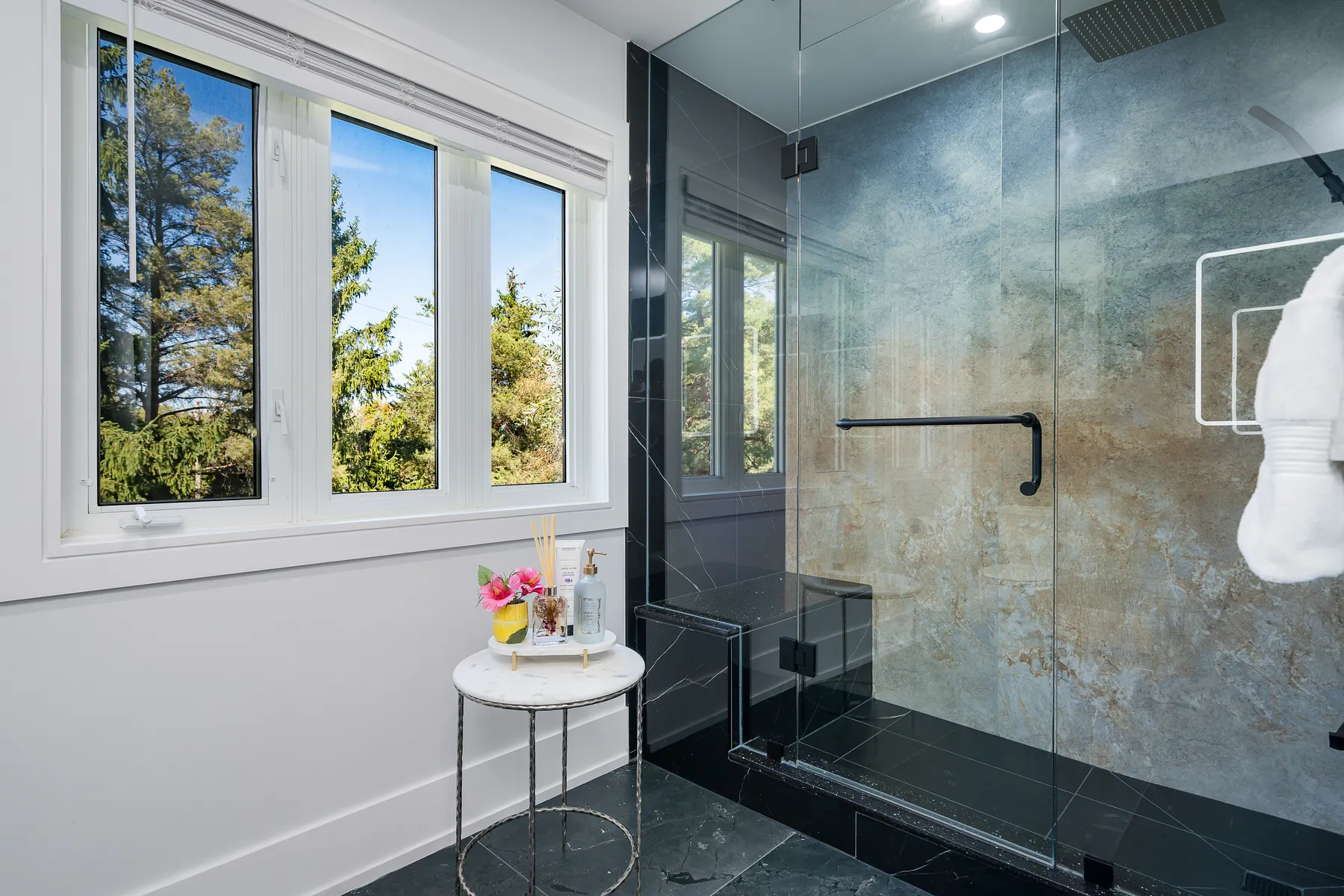 Blue Mountain Ski House walk-in shower